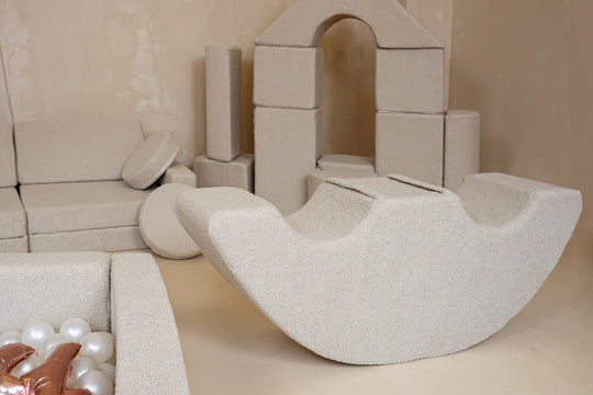 Duo Soft Play Rocker, bouclé