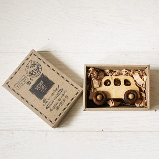 Wooden Car - English Taxi