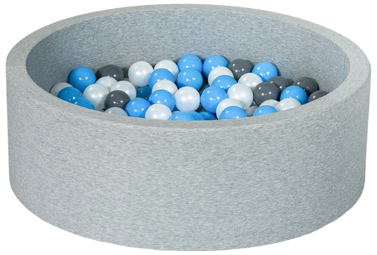 Soft Jersey ball pit with 200 balls