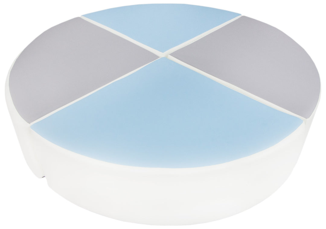 Wheel set of 4 large foam blocks