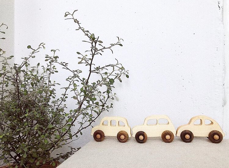 Wooden Car - English Taxi