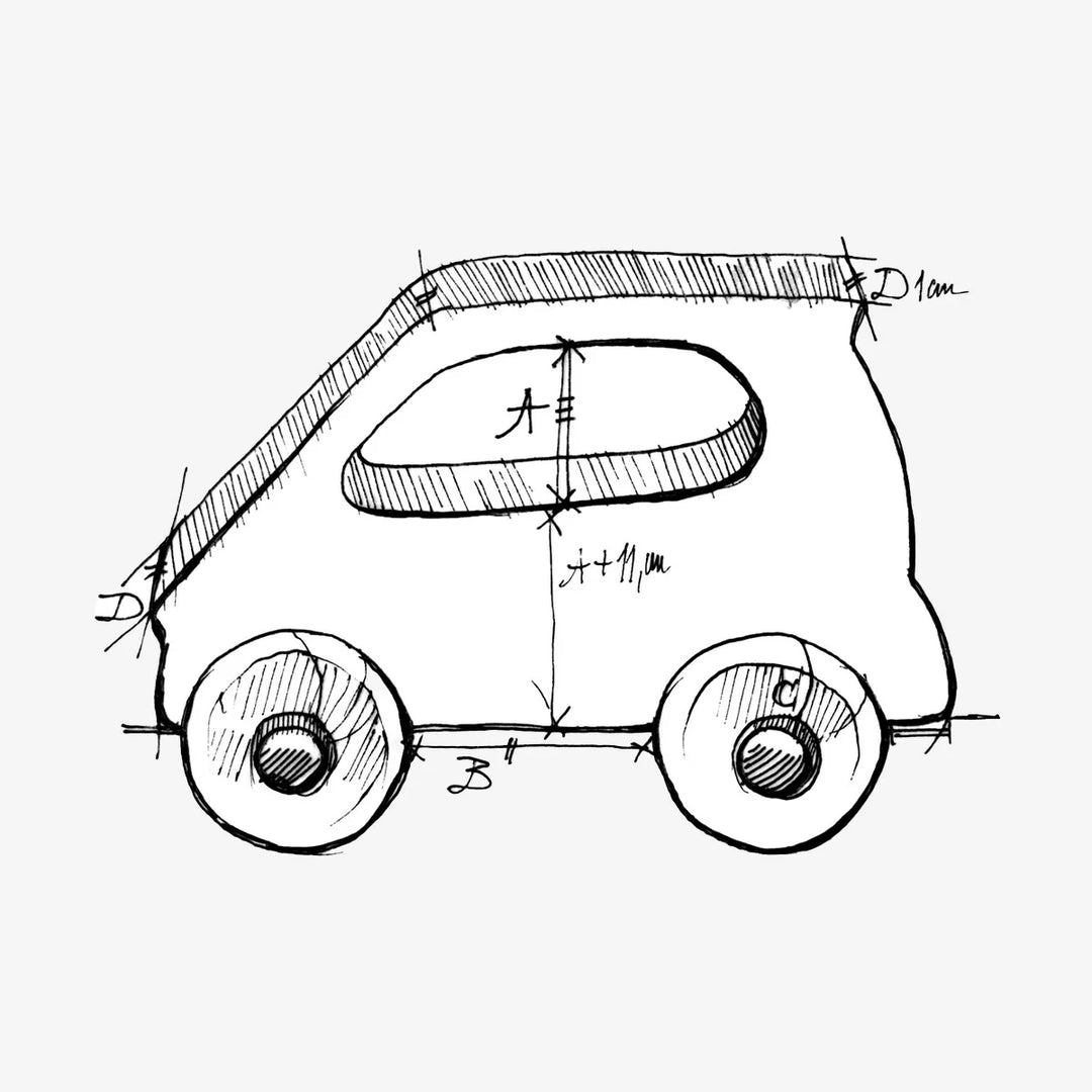 Wooden Car - Electric