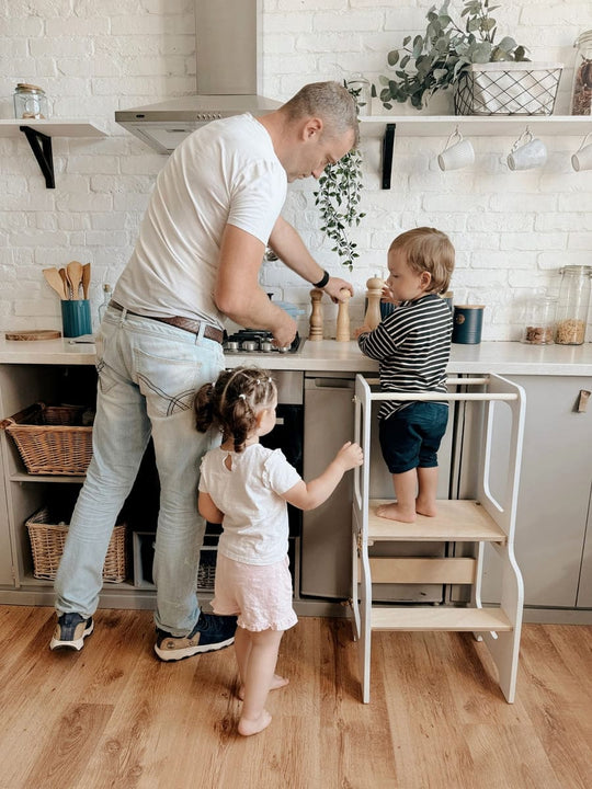 4in1 Creative Tower with Blackboard And Slide