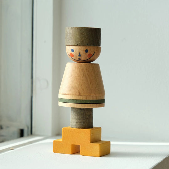 LALA Stick Figure Puzzle - Green
