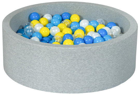 Grey ball pit + 300 balls