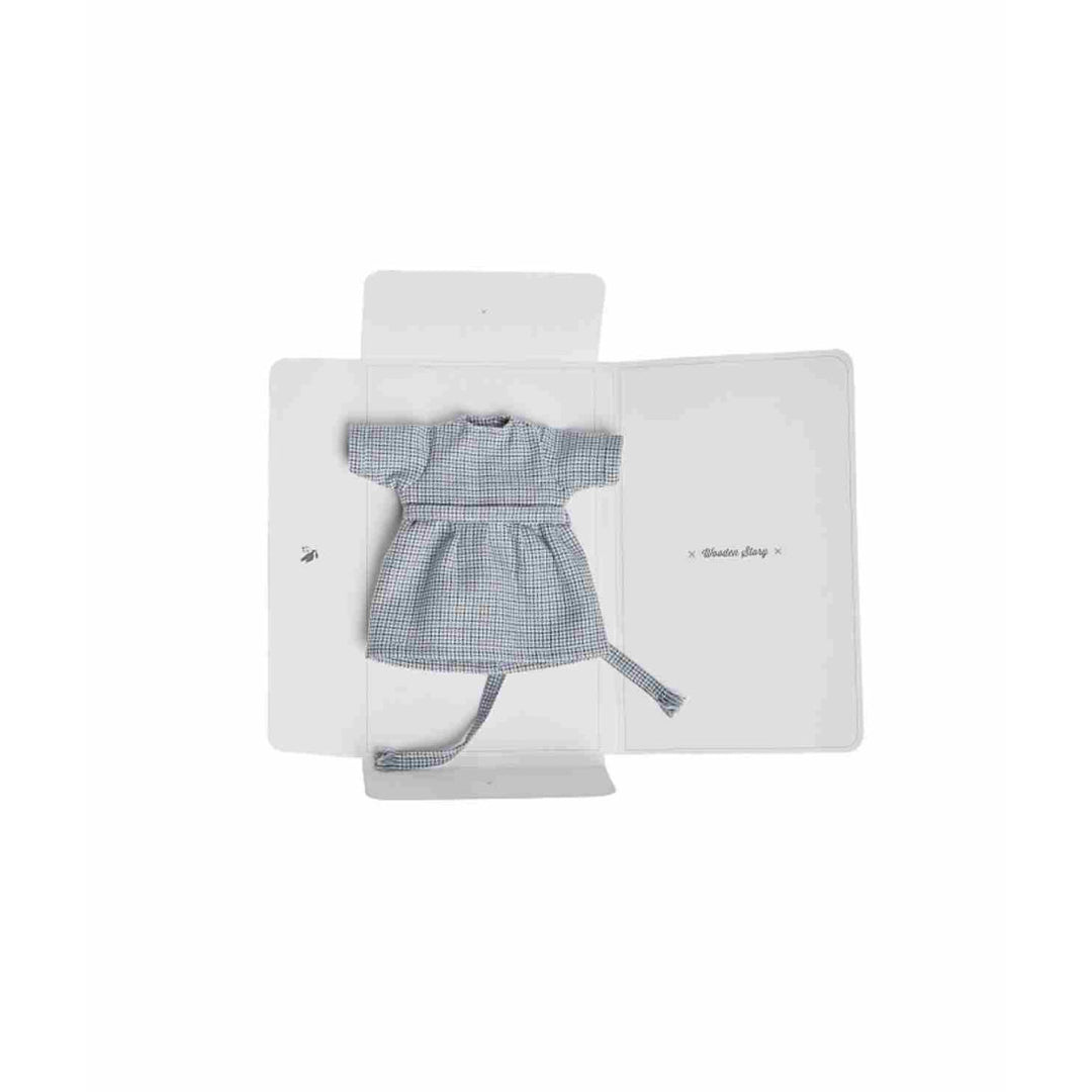 Wooden Beech Doll with Dress