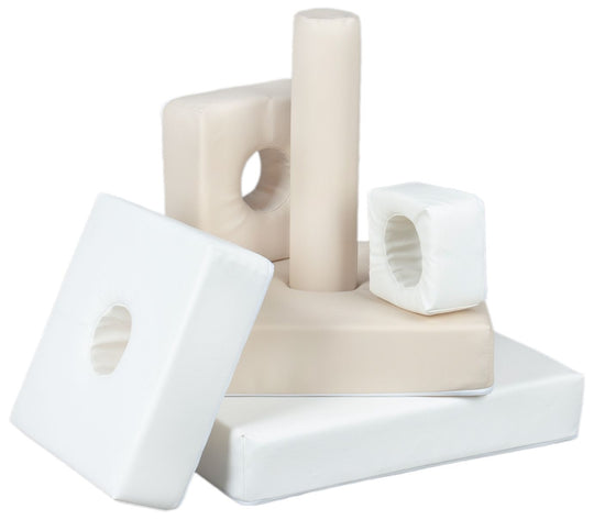 Pyramid set of 6 large foam blocks