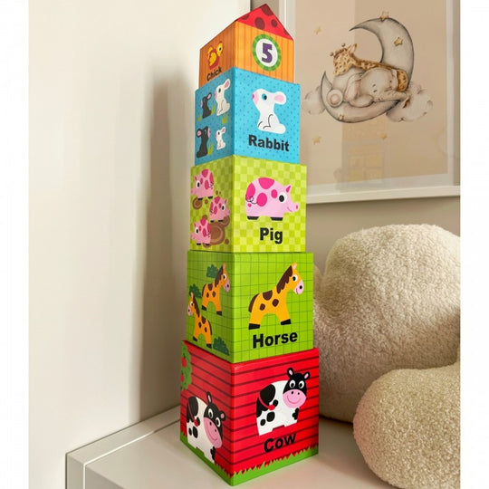 Farm in Boxes Cube Puzzle