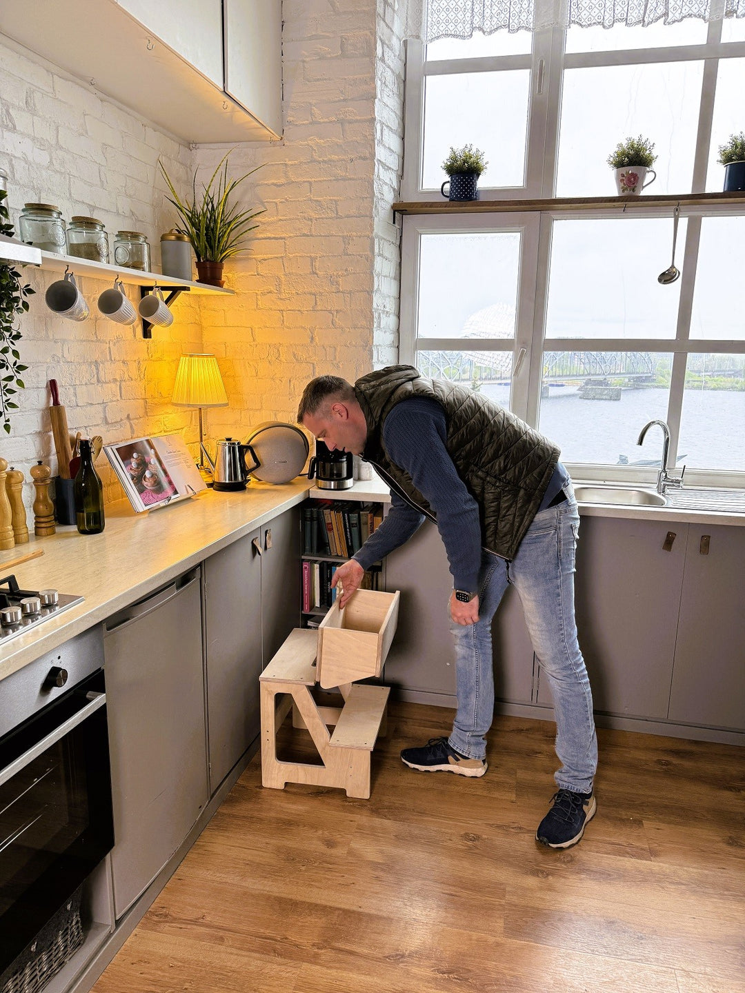 Folding Seat And Climbing Helper