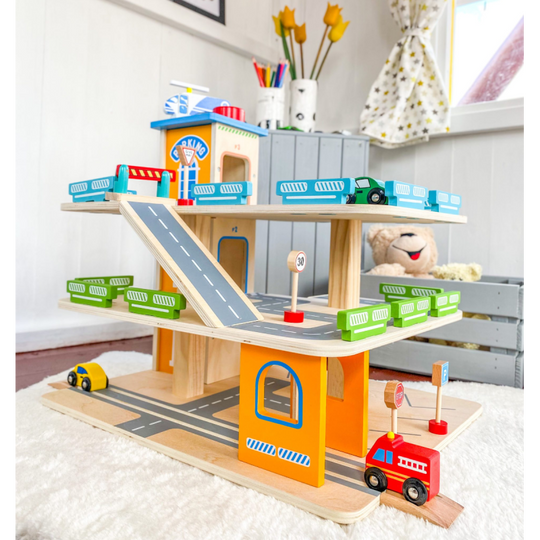 Wooden Parking Garage