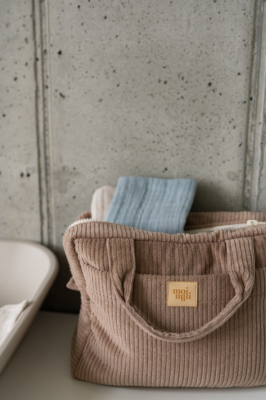 Make-Up Bag Set of 2 - Latte