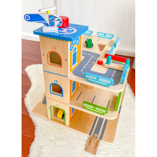 Wooden Parking Garage