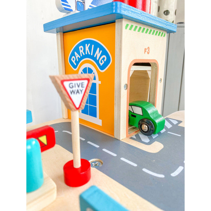 Wooden Parking Garage