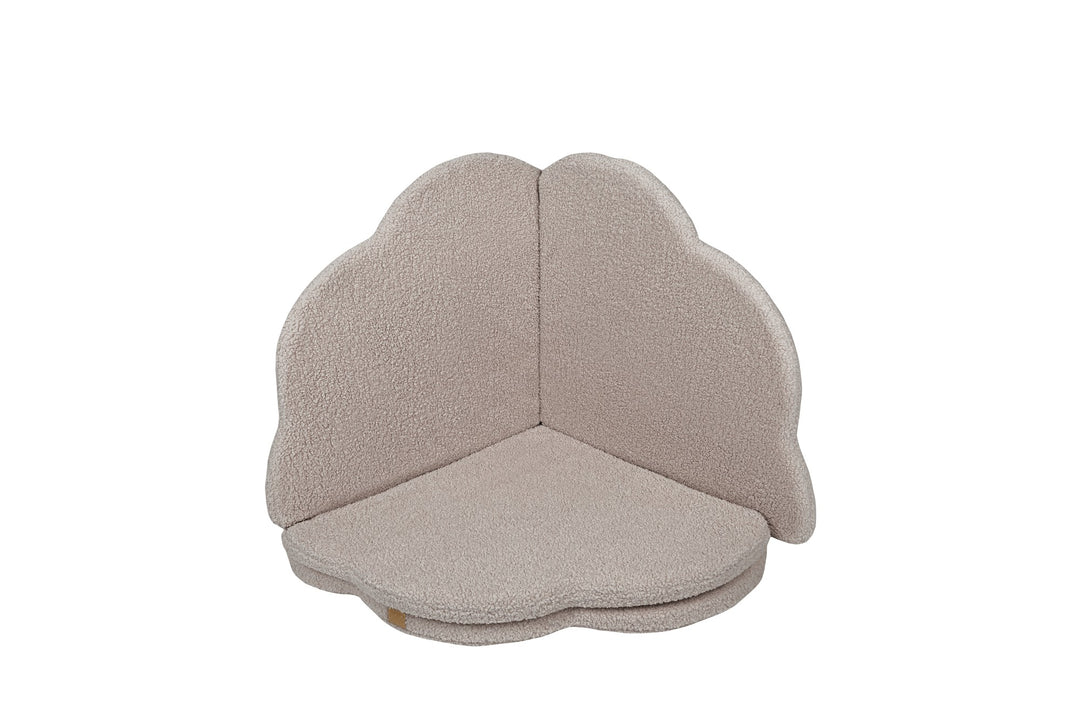 Play Mat for Kids - Cloud Shaped Bearly Light Grey