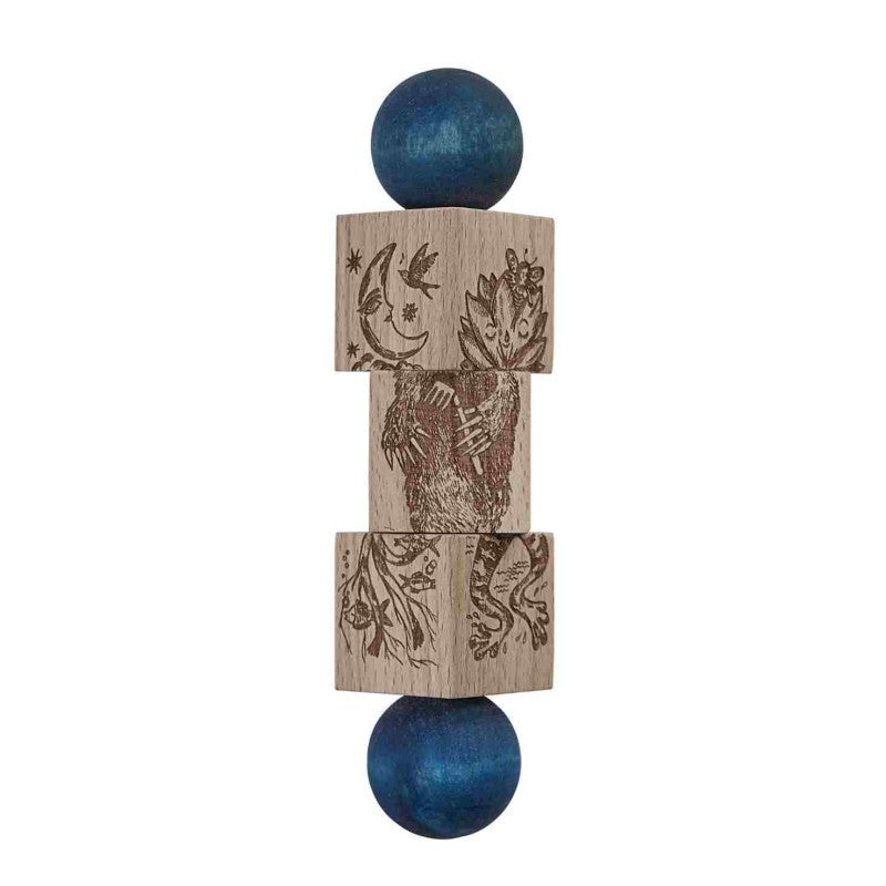Secret Garden Wooden Spinning Puzzle - Colorful