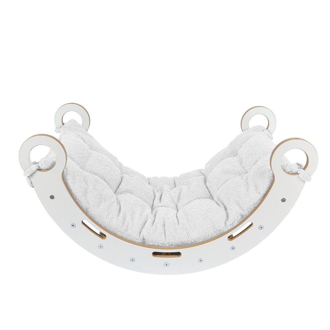 Snug Rocker for Kids - White Pillow