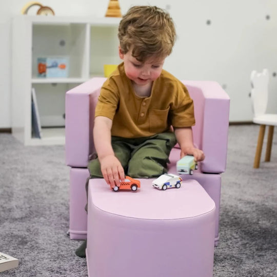 Soft Play Sofa Chair Snoozy - Pink