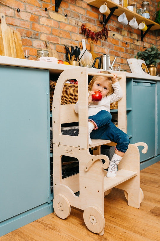 Trolley Kitchen Helper / Learning Table