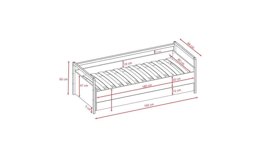 Victor Daybed with Drawers
