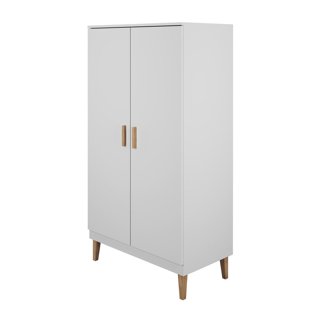 Wardrobe Kubi - White