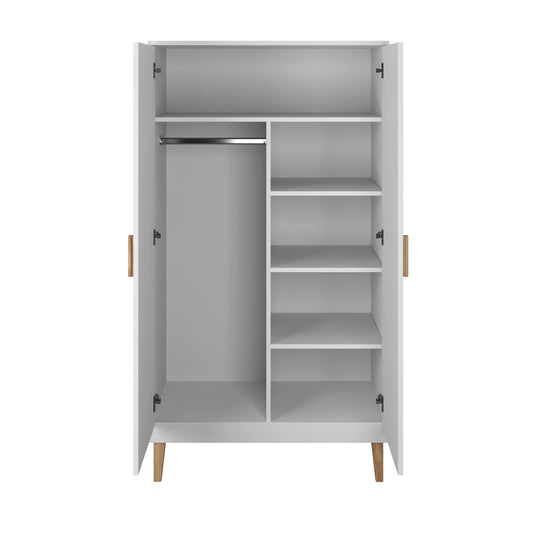 Wardrobe Kubi - White