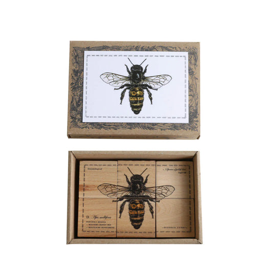 Wooden Blocks Bee Life - Species