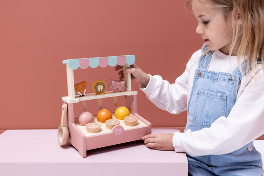 Wooden Ice Cream Shop