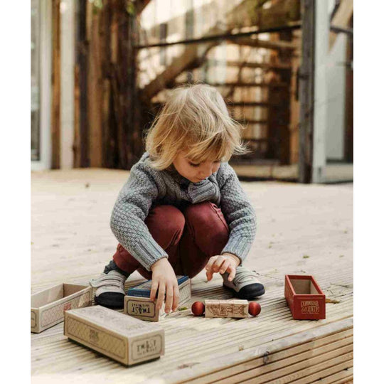 Magic Forest Wooden Spinning Puzzle - Colorful