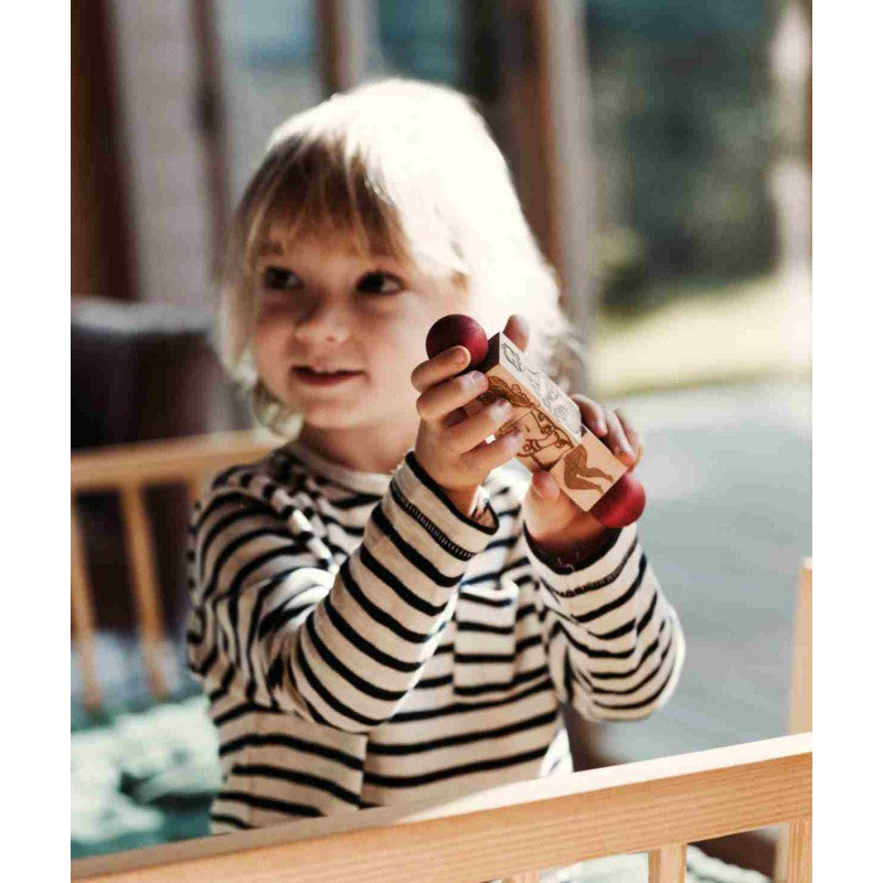 Secret Garden Wooden Spinning Puzzle - Natural