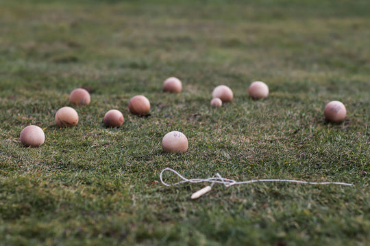 Wooden Pétanque Game