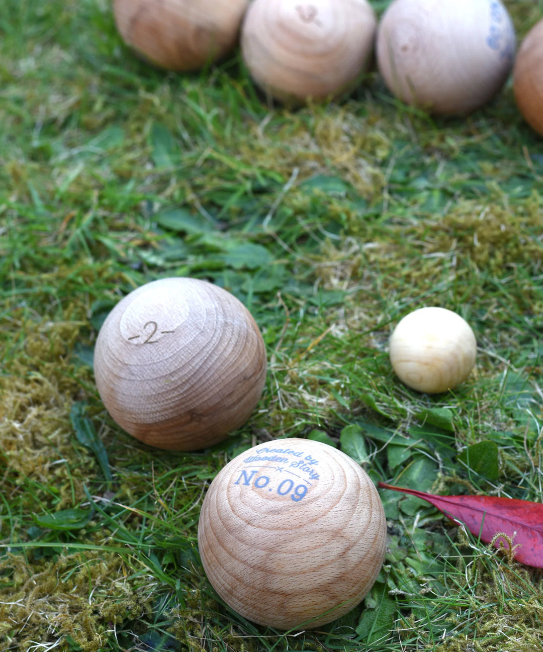 Wooden Pétanque Game